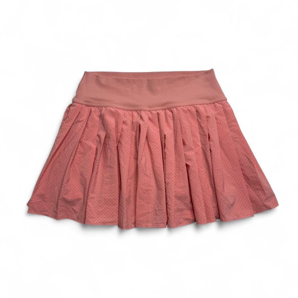 Aerie Pink Low  Rise Pleated Activewear Workout - Temnis Skirt Womens size M